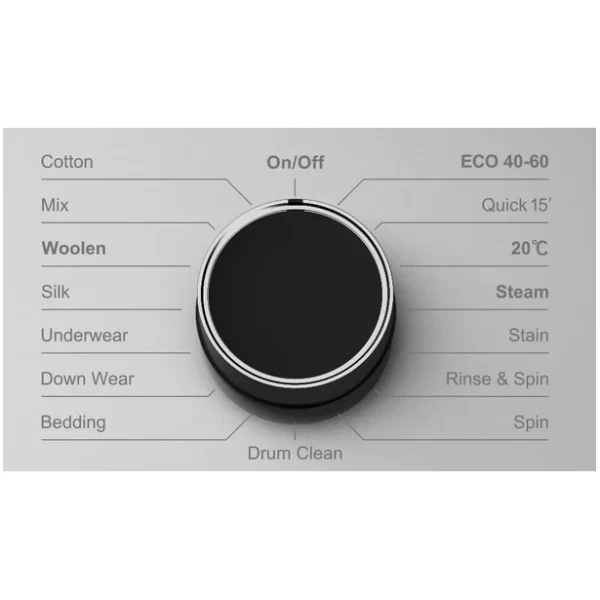 PowerPoint 10KG Washing Machine | 1200 Spin | Graphite | P351210KIN