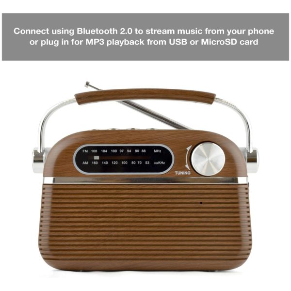 Lloytron Rechargeable AM/FM Radio | N6403WD