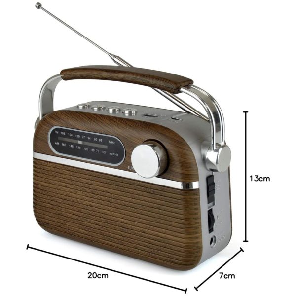 Lloytron Rechargeable AM/FM Radio | N6403WD