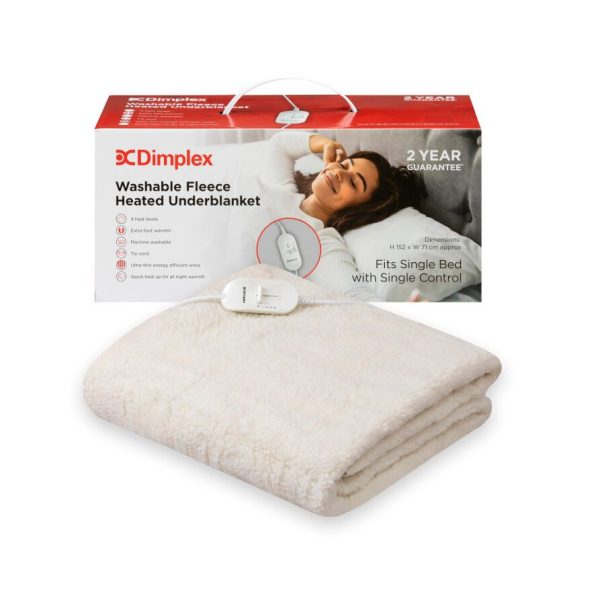 Dimplex Fleece Heated Under Blanket | Single | DFB2001