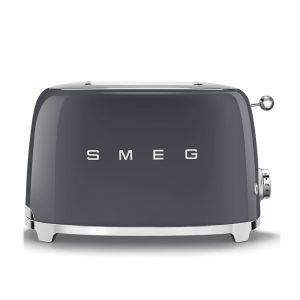 Smeg 50’s Style Aesthetic Toaster | 2 Slice | Grey | TSF01GRUK