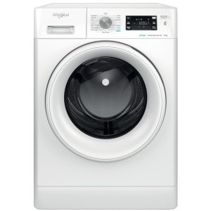 Whirlpool 6th Sense Washing Machine 9kg | 1400 Spin | FFB9469WVUK