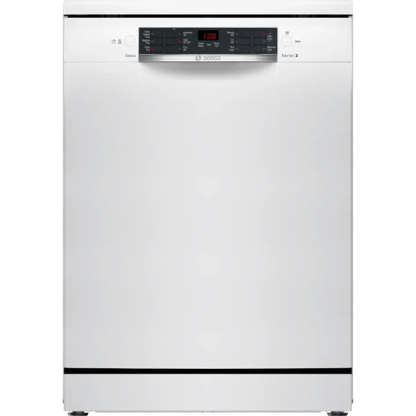 Bosch Series 2 60CM Dishwasher | White | SMS26AW08G