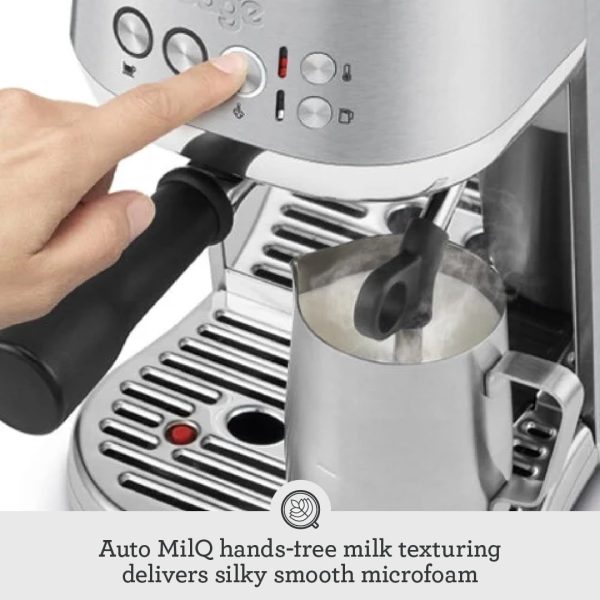 Sage Bambino Plus Espresso Coffee Machine | Black | SES500BTR4GUK1