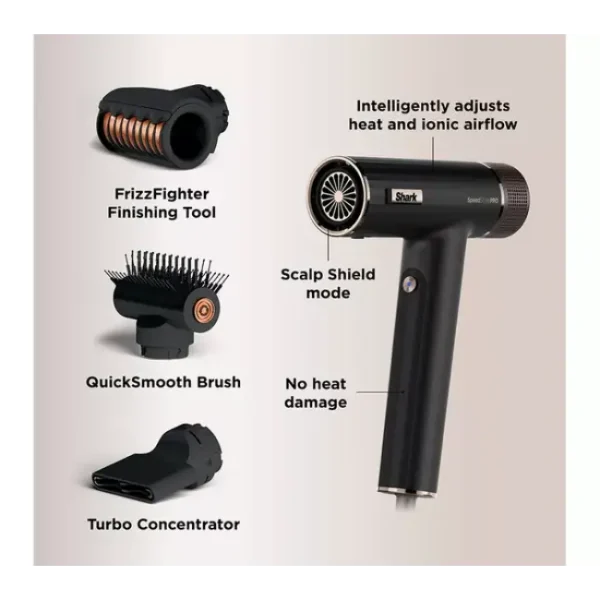 Shark SpeedStyle Pro 3-in-1 Hair Dryer System | HD731UK