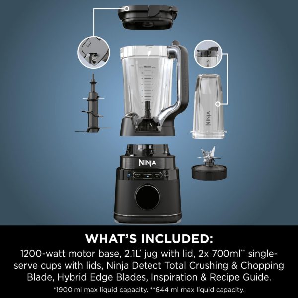 Ninja Detect Power Blender Pro & Single Serve | TB301UK