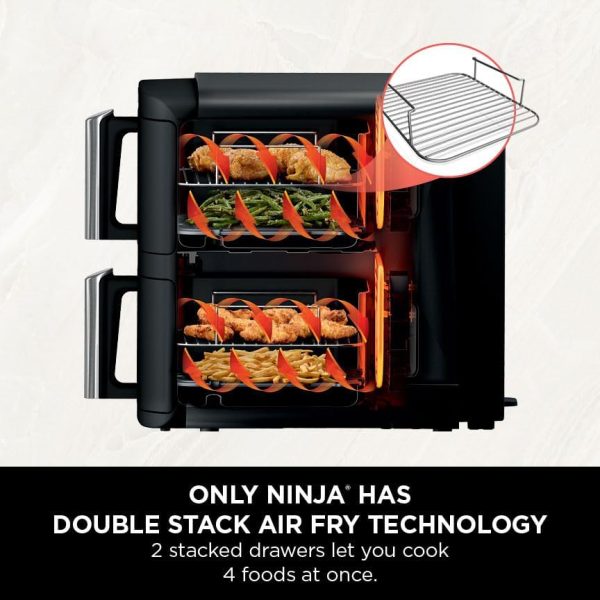 Ninja Double Stack Air Fryer | 7.6L | SL300UK