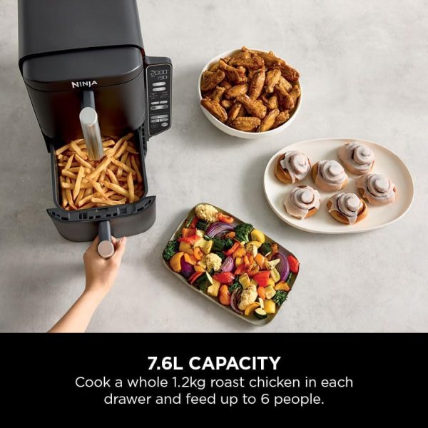 Ninja Double Stack Air Fryer | 7.6L | SL300UK