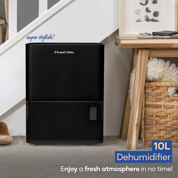 Russell Hobbs Dehumidifier 10 Litre | Black | RHDH1001B