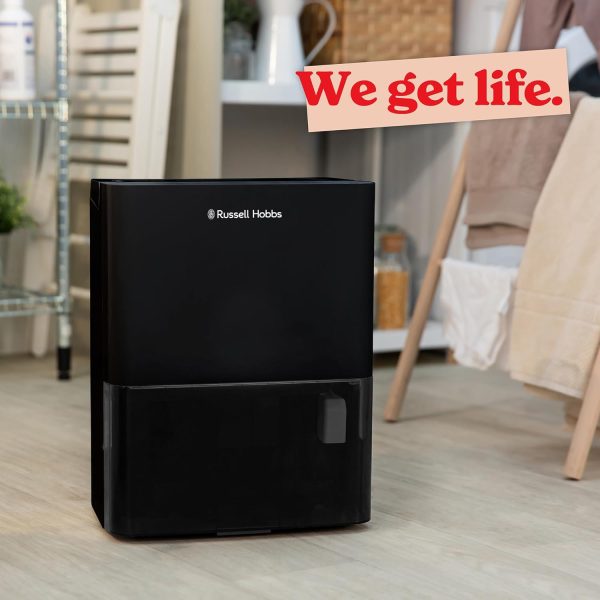 Russell Hobbs Dehumidifier 10 Litre | Black | RHDH1001B