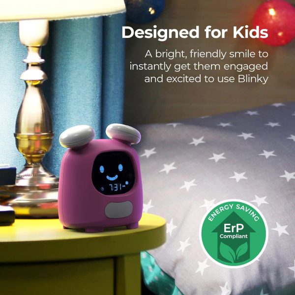 i-Box Blinky Alarm Clock | Pink | 79380PI/14