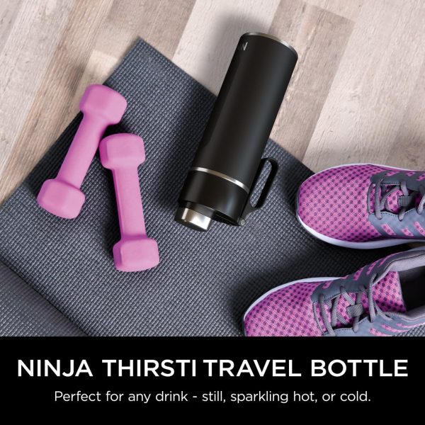 Ninja Thirsti 530ml Travel Bottle | Black | DW1801EUUKBK