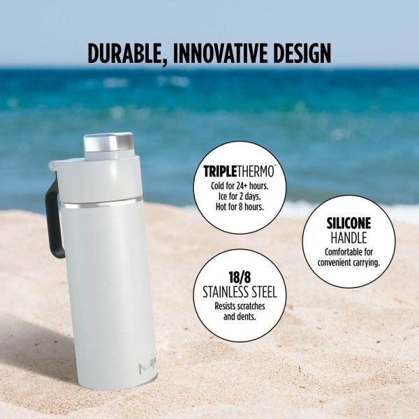 Ninja Thirsti 530ml Travel Bottle | White | DW1801EUUKWH