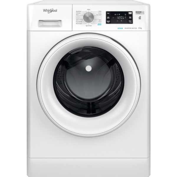 Whirlpool Freshcare+ Washing Machine | 8kg | 1400 Spin | FFB8469WVUK