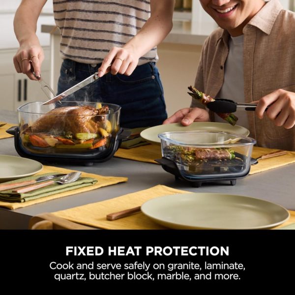Ninja CRISPi 4-in-1 Portable Glass Air Fryer | FN101UKSG