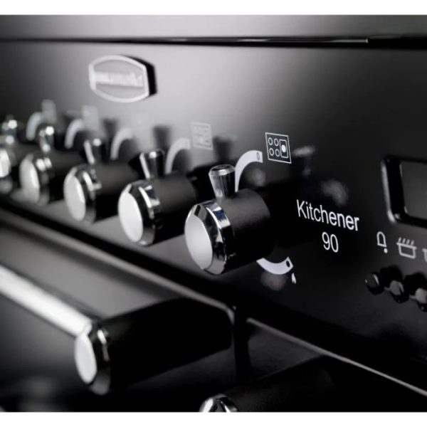 Rangemaster Kitchener 90 Ceramic Range Cooker | KCH90ECBL/C