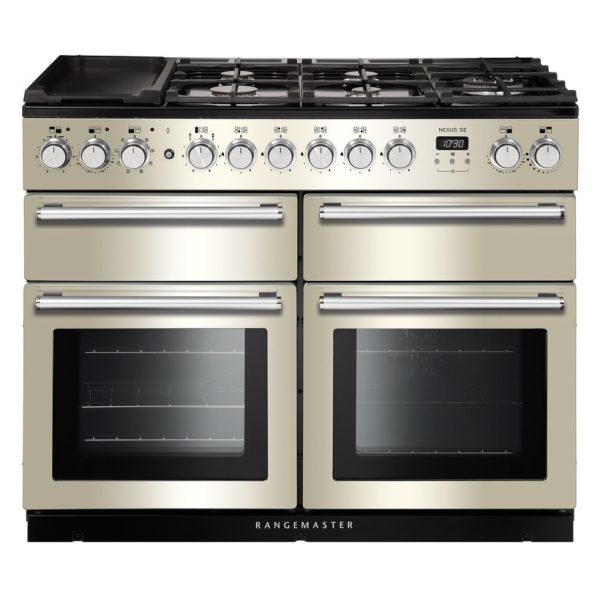 Rangemaster Nexus 110cm Dual Fuel Range Cooker | Ivory | NEXSE110DFFIV/C