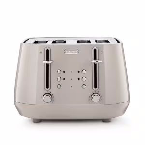 DeLonghi Etlettica 4 Slice Toaster | Beige | CTY4003.BG
