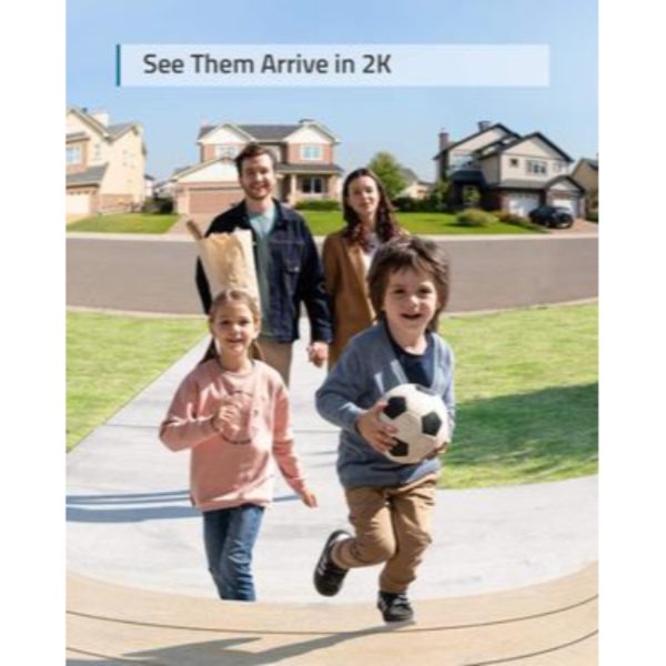Eufy S220 2K Video Doorbell with Homebase 2 | E82101W4
