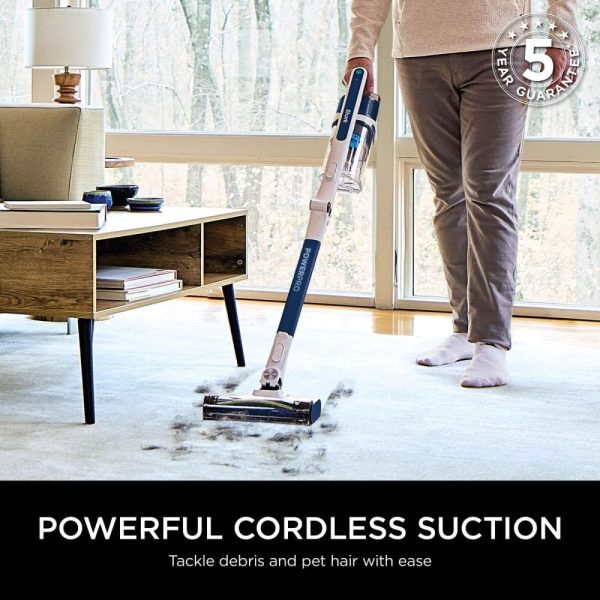 Shark PowerPro Cordless Stick Vacuum | Anti Hair Wrap & Floor Detect | IZ380UK