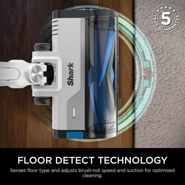 Shark PowerPro Cordless Stick Vacuum | Anti Hair Wrap & Floor Detect | IZ380UK