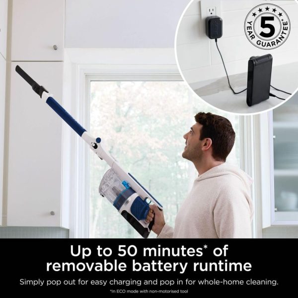 Shark PowerPro Cordless Stick Vacuum | Anti Hair Wrap & Floor Detect | IZ380UK