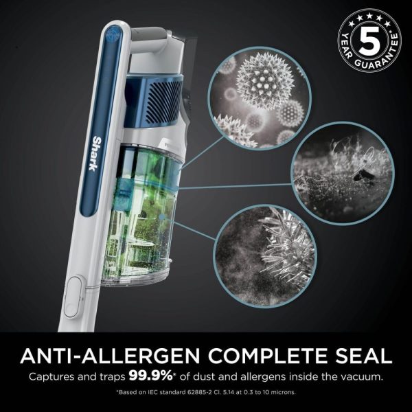 Shark PowerPro Cordless Stick Vacuum | Anti Hair Wrap & Floor Detect | IZ380UK