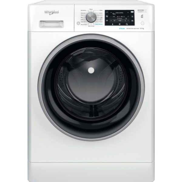 Whirlpool Freshcare+ Washing Machine | 10kg | 1400 Spin | FFD10489BSVUK