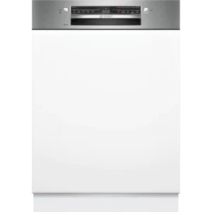 Bosch Series 2 Semi Integrated Dishwasher | Brushed Steel | SMI2HTS02G