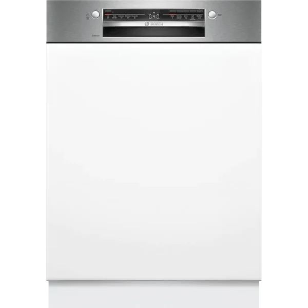 Bosch Series 2 Semi Integrated Dishwasher | Brushed Steel | SMI2HTS02G
