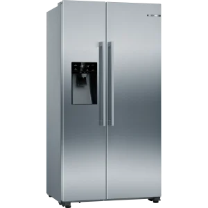 Bosch Series 6 American Fridge Freezer | Brushed Steel | KAD93AIERG