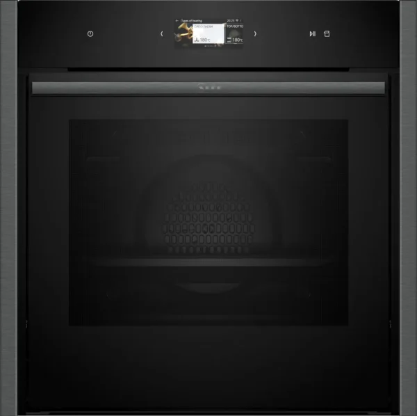 Neff N90 Built-In Oven with Steam | Hydrolytic | Graphite | B64FS31G0B