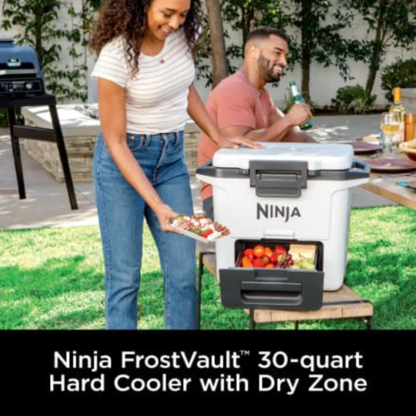 Ninja FrostVault Hard Cooler | 28L | White | FB131UKWH