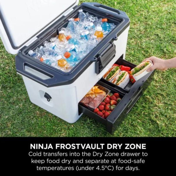 Ninja FrostVault Hard Cooler | 47L | White | FB151UKWH
