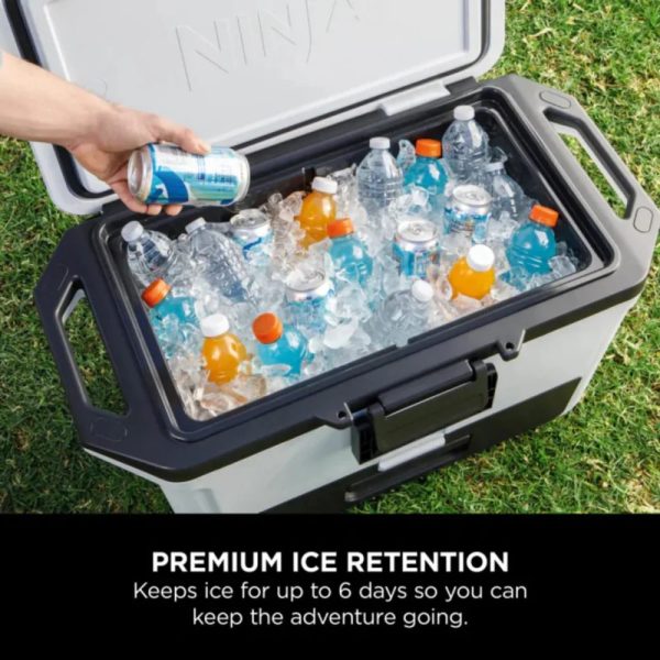 Ninja FrostVault Hard Cooler | 47L | White | FB151UKWH