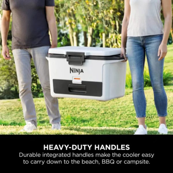Ninja FrostVault Hard Cooler | 47L | White | FB151UKWH