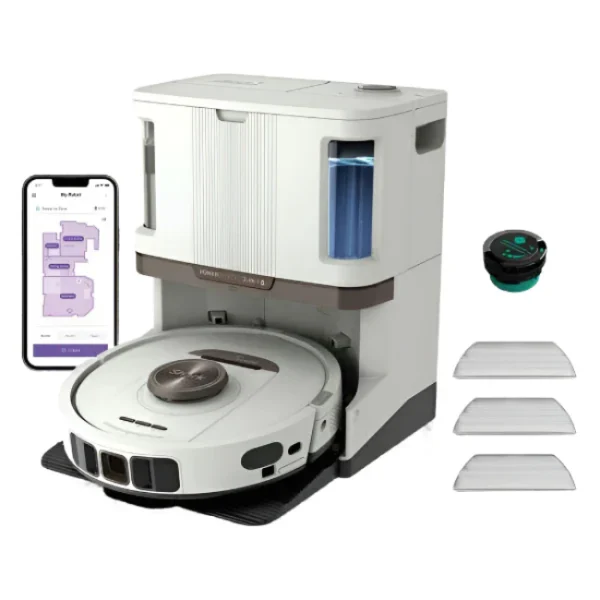 Shark PowerDetect NeverTouch Pro 2-in-1 Robot Vacuum & Mop | RV2800ZEUKWH