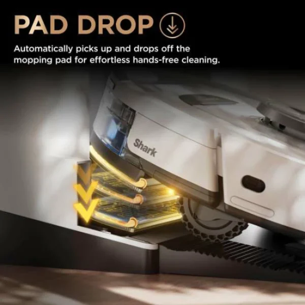 Shark PowerDetect NeverTouch Pro 2-in-1 Robot Vacuum & Mop | RV2800ZEUKWH