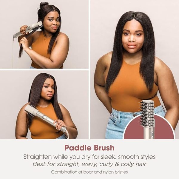 Shark FlexStyle 5-in-1 Air Styler & Hair Dryer | Stone | HD446SLUK