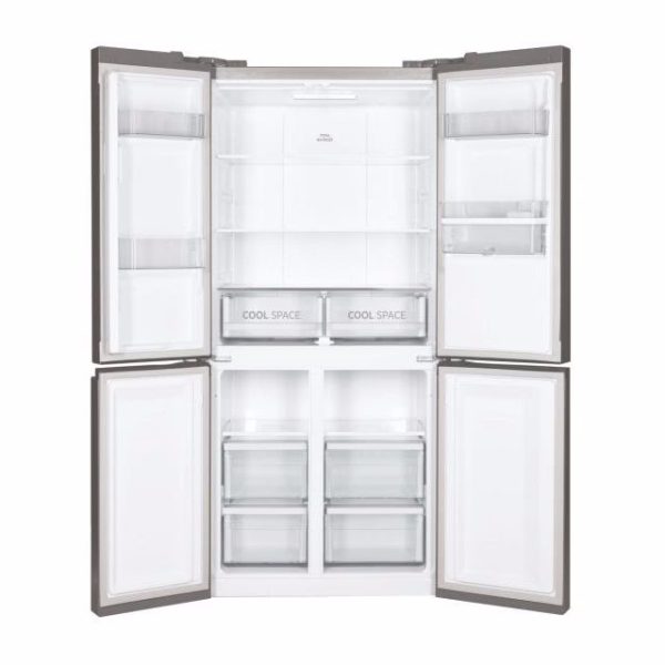 Hoover American Style Fridge Freezer | Silver | HSC818FXWDK