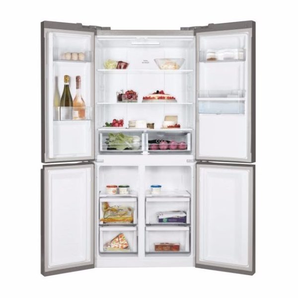 Hoover American Style Fridge Freezer | Silver | HSC818FXWDK