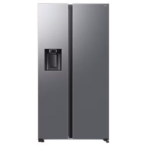Samsung Series 6 Fridge Freezer | Plumbed | Silver | RS70F64KETEU