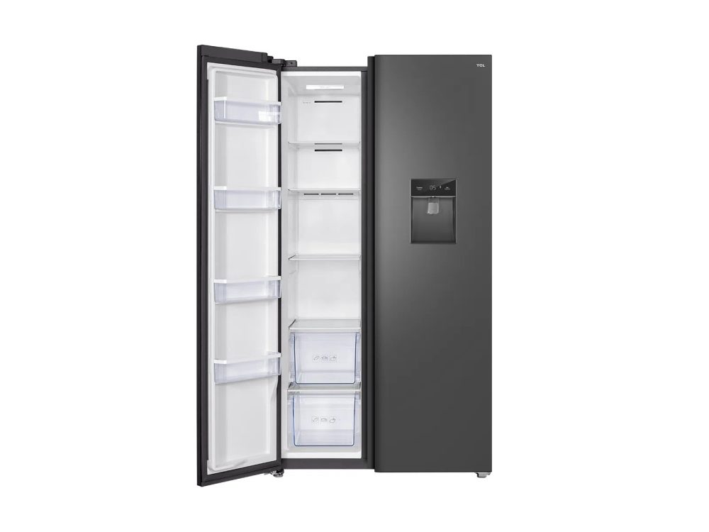TCL American Style Fridge Freezer | Quartz Grey | RP631SSE0UK TCL American Style Fridge Freezer | Quartz Grey | RP631SSE0UK