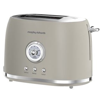 Morphy Richards Colours Boutique Toaster | 2 Slice | Porcini Mushroom | 980600 Morphy Richards Colours Boutique Toaster | 2 Slice | Porcini Mushroom | 980600
