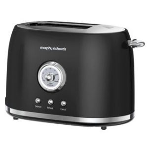 Morphy Richards Colours Boutique Toaster | 2 Slice | Graphite | 980603