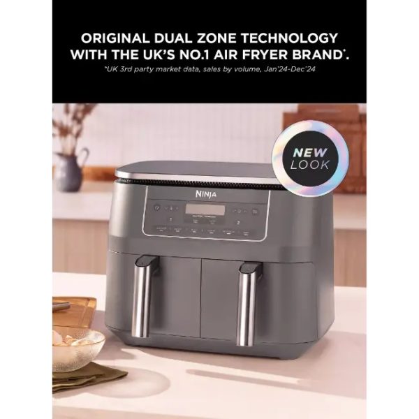 Ninja 6-in1 Dual Zone Air Fryer | 7.6L | DZ300UK