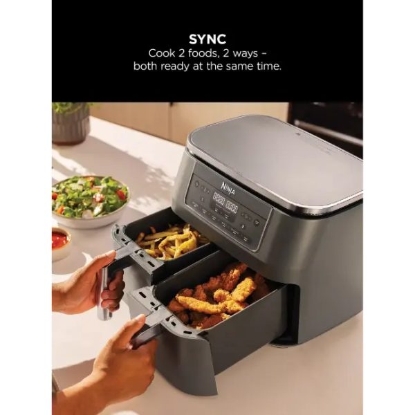 Ninja 6-in1 Dual Zone Air Fryer | 7.6L | DZ300UK