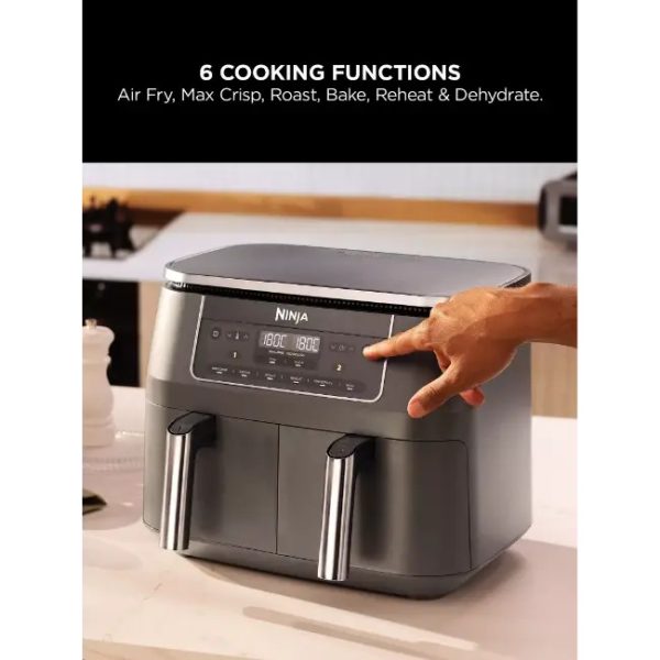 Ninja 6-in1 Dual Zone Air Fryer | 7.6L | DZ300UK