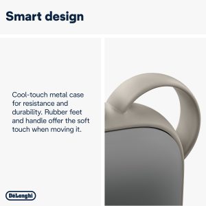 DeLonghi Capsule Fit Fan Heater | HFS70B24.GY DeLonghi Capsule Fit Fan Heater | HFS70B24.GY