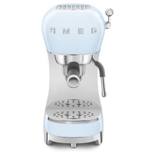 Smeg 50’s Style Coffee Machine | Pastel Blue | ECF02PBUK